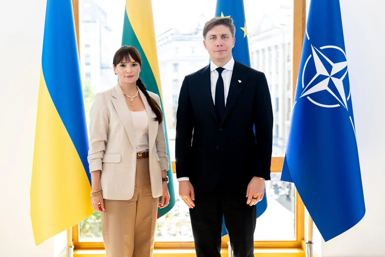 Lietuva žada stiprinti Ukrainą ir spaudimą Rusijai