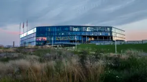 Žymioji Kauno „Žalgirio“ arena, tapusi Lietuvos krepšinio simboliu ir nacionalinio pasididžiavimo vieta.