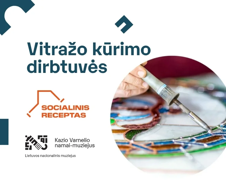 Vilniuje – nemokamos vitražo kūrimo dirbtuvės spalio 9-ąją